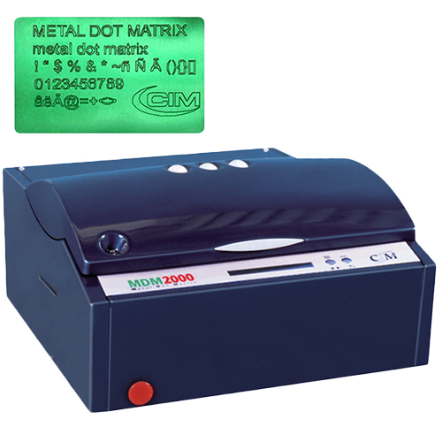 MDM2000 AUTOMATIC METAL TAG MARKER - GSA Products | Dog Tag Machines